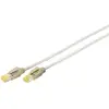 Image de Digitus DK-1643-A-070 RJ45 Netwerkkabel, patchkabel CAT 6A S/FTP 7 m Grijs 1 stuk(s)