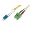 Image de DIGITUS DK-292SCA3LC-03   Câble À Fibre Optique OS2   3 m   SC (APC) à LC (PC)   Câble Fibre Optique Duplex   1/10 Gbit/s   SM Monomode LAN   Type De Fibre : 9/125 µ   Jaune (Yellow)
