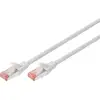 Image de Digitus DK-1644-070 RJ45 Netwerkkabel, patchkabel CAT 6 S/FTP 7.00 m Grijs Halogeenvrij, Verdraaide paren, Snagless, Vlambestendig 1 stuk(s)