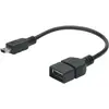 Image de Digitus USB 2.0 Adapter [1x Mini-USB 2.0 B stekker - 1x USB 2.0 bus A] DIGITUS - USB Adapter / Konverter, OTG 20.00 cm