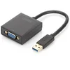 Image de DIGITUS Adaptateur graphique USB 3.0 USB A vers VGA Full HD 1920 x 1080 pixels Plastique Noir