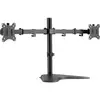 Image de Digitus DA-90401 Monitor-tafelbeugel Aantal monteerbare displays: 2 Display(s) 38,1 cm (15) - 81,3 cm (32) Zwart, Zwart (mat) Draaibaar, In hoogte verstelbaar,