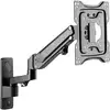 Image de Digitus DA-90428 Wandbeugel voor monitor Aantal monteerbare displays: 1 Display(s) 43,2 cm (17) - 114,3 cm (45) Zwart Uittrekbaar, Draaibaar, In hoogte