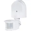 Image de Renkforce 1296294 PIR-bewegingsmelder Wand 180 ° Relais Wit IP44