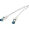 Image de Renkforce RF-4145298 RJ45 Netwerkkabel, patchkabel CAT 6A S/FTP 20.00 m Grijs Snagless, Vlambestendig 1 stuk(s)