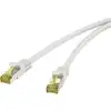 Image de Renkforce RF-4149870 RJ45 Netwerkkabel, patchkabel CAT 6a (losse kabel CAT 7) S/FTP 5.00 m Grijs Snagless, Vlambestendig 1 stuk(s)