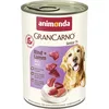 Image de Nourriture pour chien GranCarno Senior d animonda, nourriture humide pour chien de plus 7 ans, boeuf + agneau, 6 x 400 g