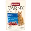 Image de animonda Carny Volwassen kattenvoer, nat voer voor volwassen katten, verse zakken, rundvlees en parelhoen, 12 x 85 g