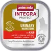 Image de Animonda INTEGRA PROTECT Adult Urinary Struvitstein Lot de 6 boîtes de 100 g de nourriture humide pour chat Sans céréales Avec veau