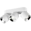 Image de Trio Leuchten Spot   Blanc mat   Largeur 27 cm   Métal   3 ampoules