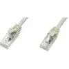 Image de Telegärtner 100008185 RJ45 Netwerkkabel, patchkabel CAT 5e U/UTP 1.00 m Grijs Vlambestendig 1 stuk(s)
