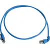 Image de Telegärtner 100008017 RJ45 Netwerkkabel, patchkabel CAT 6A S/FTP 1.00 m Blauw Vlambestendig, Halogeenvrij 1 stuk(s)