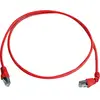 Image de Telegärtner 100008289 RJ45 Netwerkkabel, patchkabel CAT 6A S/FTP 2.00 m Rood Vlambestendig, Halogeenvrij 1 stuk(s)