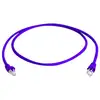 Image de Telegärtner 100008301 RJ45 Netwerkkabel, patchkabel CAT 6A S/FTP 2.00 m Lila Vlambestendig, Snagless, Pair afscherming, Afgeschermd (dubbel), Halogeenvrij, UL
