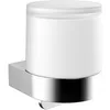 Image de Emco Flow 2721 Distributeur de savon liquide chromé avec gobelet