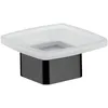 Image de Emco Loft Porte-savon en verre satiné Noir