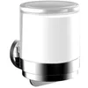 Image de emco Distributeur de savon liquide rond, utilisation à une main, chromé