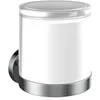 Image de emco Round Sensor Distributeur de savon liquide avec batterie I Distributeur de savon liquide à piles Chromé
