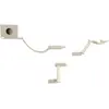 Image de KERBL PET Kerbl Maxi-Pet 81635 Mur d'escalade pour Chat Mount Everest 9 pièces Beige