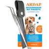 Image de ARDAP Pince à tiques et Crochets à tiques 2 en 1 en Acier Inoxydable   Simple et Efficace   Protection Contre Les tiques de qualité supérieure pour Tous Les Types d'animaux   Entretien Professionnel