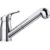 Image de BLANCO DARAS-S   Mitigeur Basse Pression pour la Cuisine   Modèle Compact d'Entrée de Gamme au Design Classique avec Douchette Extensible   Chromé   519724