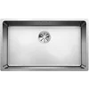 Image de Blanco 522969 | Évier de cuisine en acier inoxydable ANDANO 700-IF | Couleur/Finition : acier poli 700 mm de largeur de bassin