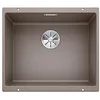 Image de BLANCO SUBLINE 500-U   Évier de Cuisine en Granit pour Meubles Bas de 60 cm de Large   Sous Plan   SILGRANIT   Marron   523439