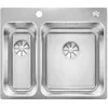 Image de Blanco 526132 Solis 340/180-IF/A Évier de Cuisine Inoxydable, Acier Brossé