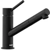 Image de BLANCO KANO-S | Robinet de cuisine en noir mat | Haute pression | Avec tuyau extensible | Clapet anti-retour | Cartouche en céramique | Qualité d'eau assurée et économie d'eau | [5,5 x 24,6 x 19,1 cm]