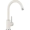 Image de BLANCO MIDA Robinet de cuisine en blanc doux, haute pression, clapet anti-retour, cartouche en céramique, qualité de l'eau garantie et économie d'eau
