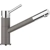 Image de BLANCO KANO gris volcanique/chromé | haute pression | Clapet anti-retour | Cartouche en céramique | Qualité de l'eau sûre et économie d'eau