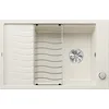Image de BLANCO ELON XL 6 S 527070, SILGRANIT BLANC SOFT REVERSIBLE, AVEC ACCESSOIRES