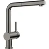 Image de BLANCO LINUS-S Satin Dark Steel | Haute pression | Avec tuyau extractible | Clapet anti-retour | Cartouche en céramique | Qualité de l'eau sûre et économie d'eau