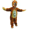 Image de small foot tiger costume, soft children's costume for carnival, or Halloween, size 86-92, from 2 years, 5630