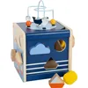 Image de small foot motor skills cube large ocean made of wood, maritime motor skills toy for toddlers aged 12 months and up, 12312