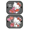 Image de 2 rideaux pare-soleil à ventouses hello kitty 44 x 36 cm