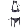 Image de Cottelli Bondage Sweet Smile Ensemble soutien-gorge Noir Taille unique