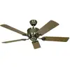 Image de CasaFan Eco Elements Plafondventilator 23 W (Ø x h) 132 cm x 285 mm Antiek-messing Met afstandsbediening