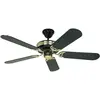 Image de CasaFan Black Magic Plafondventilator 56 W (Ø x h) 132 cm x 335 mm Zwart Met wintermodus