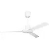 Image de Vortice Nordik Evolution 90 WE Plafondventilator 70 W (Ø x h) 92 cm x 325 mm Wit Lampaanbouw mogelijk