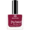Image de alessandro Vernis hybride élégant Rubis rouge foncé - En seulement 3 étapes - Pour des ongles parfaits sans LED - Tenue jusqu'à 10 jours - 8 ml