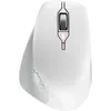 Image de CHERRY Stream Mouse Comfy Souris ergonomique sans fil avec repose-pouce caoutchouté pour droitier 2,4 GHz 6 boutons silencieux Blanc