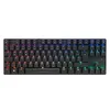 Image de CHERRY MX 8.2 TKL sans fil, clavier de jeu sans pavé numérique, disposition allemande (QWERTZ), Bluetooth, 2,4 GHz et câble, commutateurs MX2A RED, noir