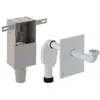 Image de Geberit 151121001 Siphon pour lavabo en acier inoxydable encastré