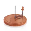Image de kela Coupe-fromage ronde 16 x Ø 22cm, Coupe-fromage, Coupe-chocolat, LUXE, bois de hêtre