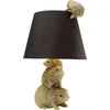 Image de Kare Design Lampe de table Animal Hedgehog Family - Doré/marron - Motif hérisson - Ampoule non incluse - 50 x 30 x 30 cm (H-B-T)