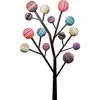 Image de Kare Bubble Tree Porte-manteau mural avec 6 crochets pour entrée, vestiaire, salon, couloir Multicolore 111 x 65 x 7 cm (H x l x P)