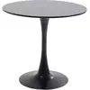 Image de Kare Table Schickeria Noir Ø80 Manger, Taille Unique