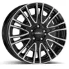 Image de Jante alu dezent ke dark 7x17 5x130 et33 noir face et bord poli