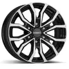 Image de Jante alu dezent dezent_kc_black_polished_face 8.5x20 6x139.7 et30 noir face et bord poli
